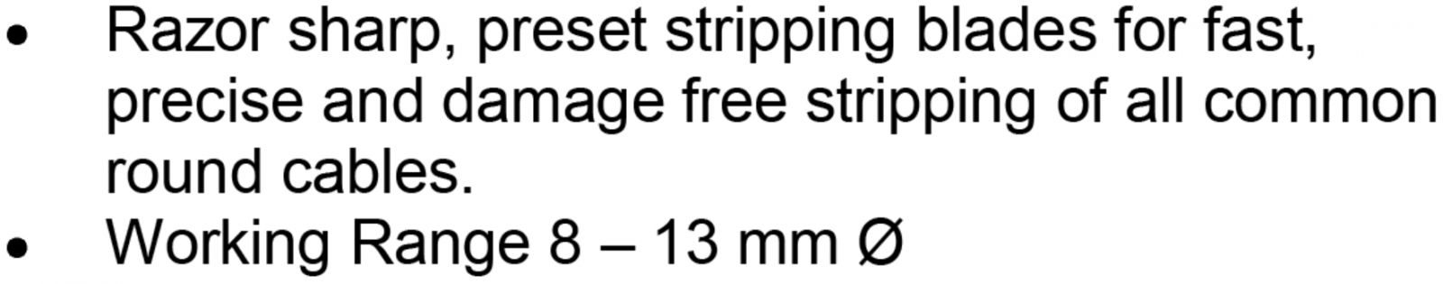 מסירי מקלפי בידוד לכבלים גוקרי ג'וקרי JOKARI 30120